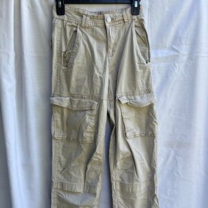 Garage Tan Baggy Cargo Pants